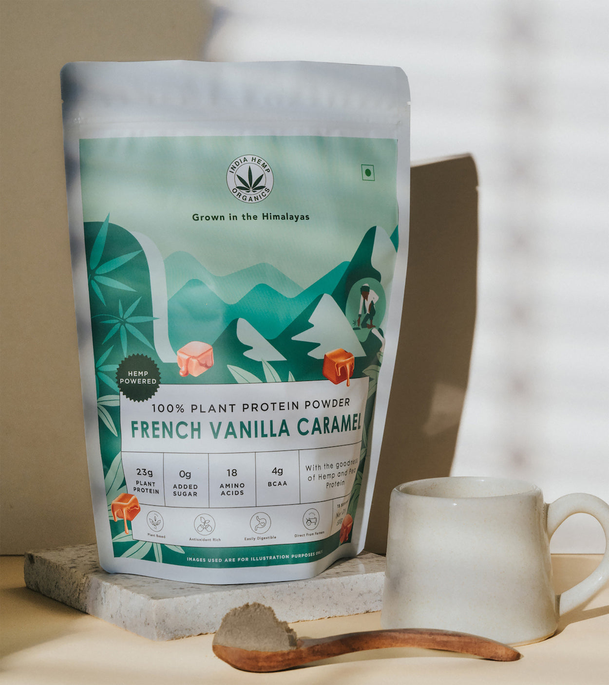 French Vanilla 100% Plant Protein Powder