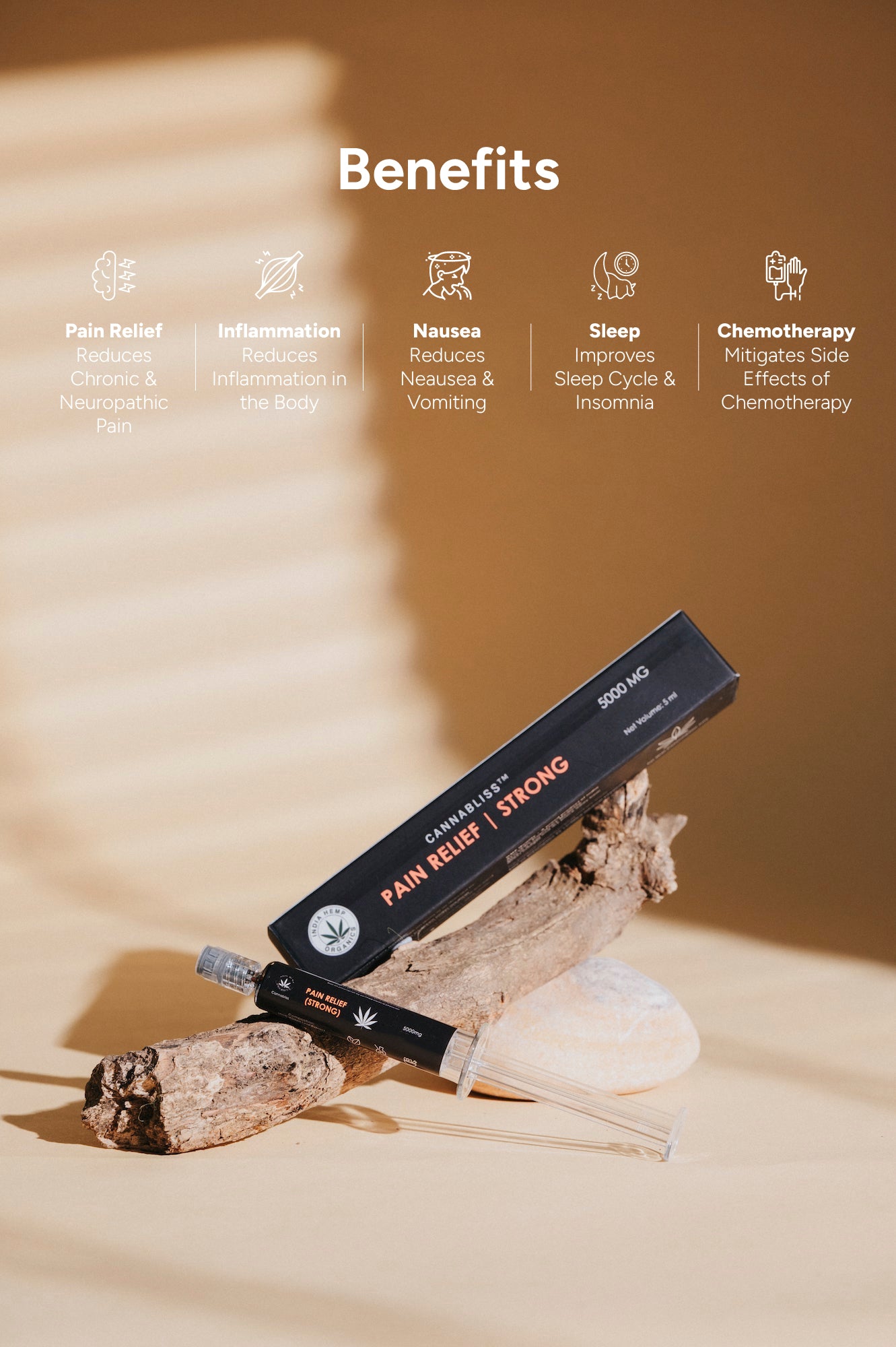 Pain Relief Extract - Strong | India Organics