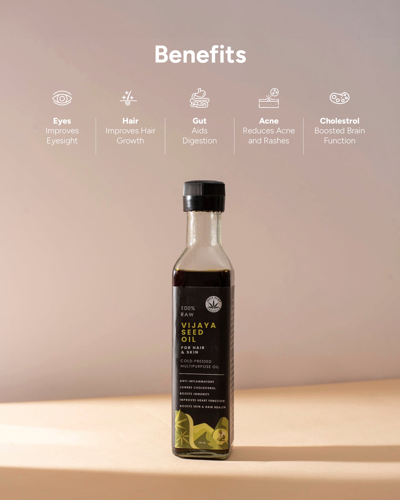 Vijaya Seed Oil for Hair and Skin